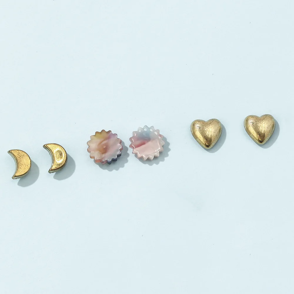 

Vintage Tassel Acrylic Earrings For Women Bohemian Earrings Set Big Geometric Stud Earring 2020 Brincos Female Fashion Jewelry