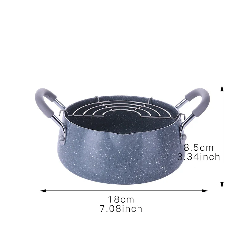 1 Набор гранитных керамических антипригарных покрытых кастрюль для супа темпура