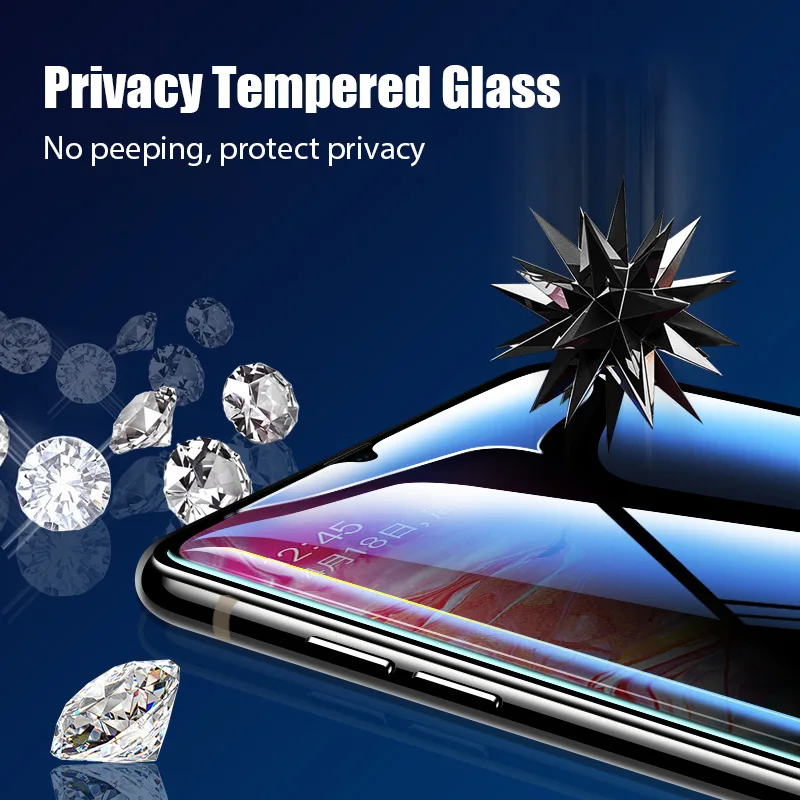 

Privacy Protective Front Glass for Samsung A 50 40 30 20 10 70 Anti Peeking Tempered Glass for Samsung A50 A40 A30 A20 A10 A70