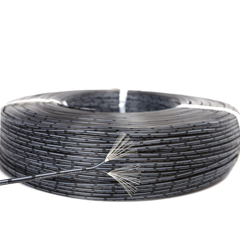 10 м/лот) UL2468 26AWG 2pin луженая медь красный черный провод ПВХ изолированный Электрический удлинитель Светодиодная лента