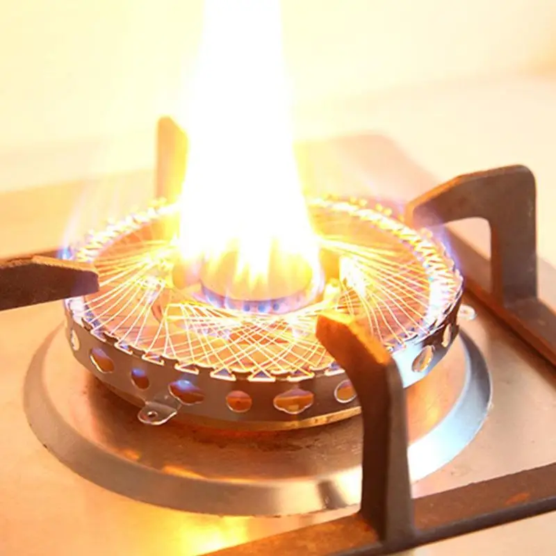 Энергосберегающий козырек для сбора огня толстая газовая плита лобовое стекло