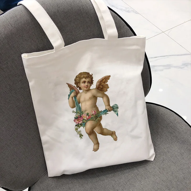 Винтажная греческая мифология ангел любовь Бог Харадзюку женская летняя новая