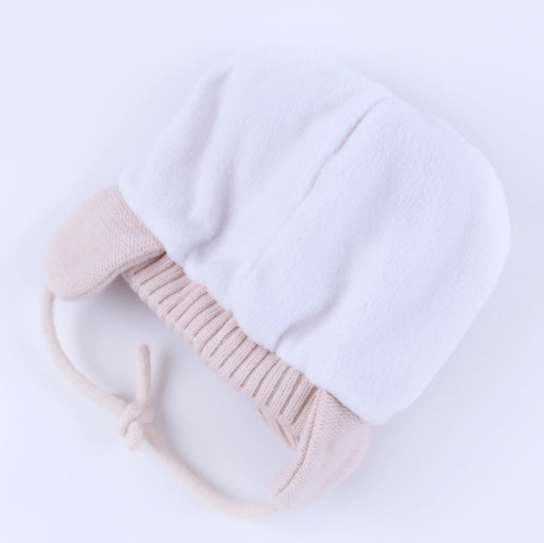 Connectyle Toddler Baby Girls Boys Winter Skull Hat Cute Cable Fleece Lined Warm Knitted Earflap For Kids Daily Cap With Pom | Аксессуары