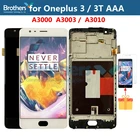ЖК-экран для Oneplus 3 3T A3000 A3010, дисплей для Oneplus3 Oneplus3T, сенсорный экран с дигитайзером и рамкой, TFT экран в сборе 1 + 3