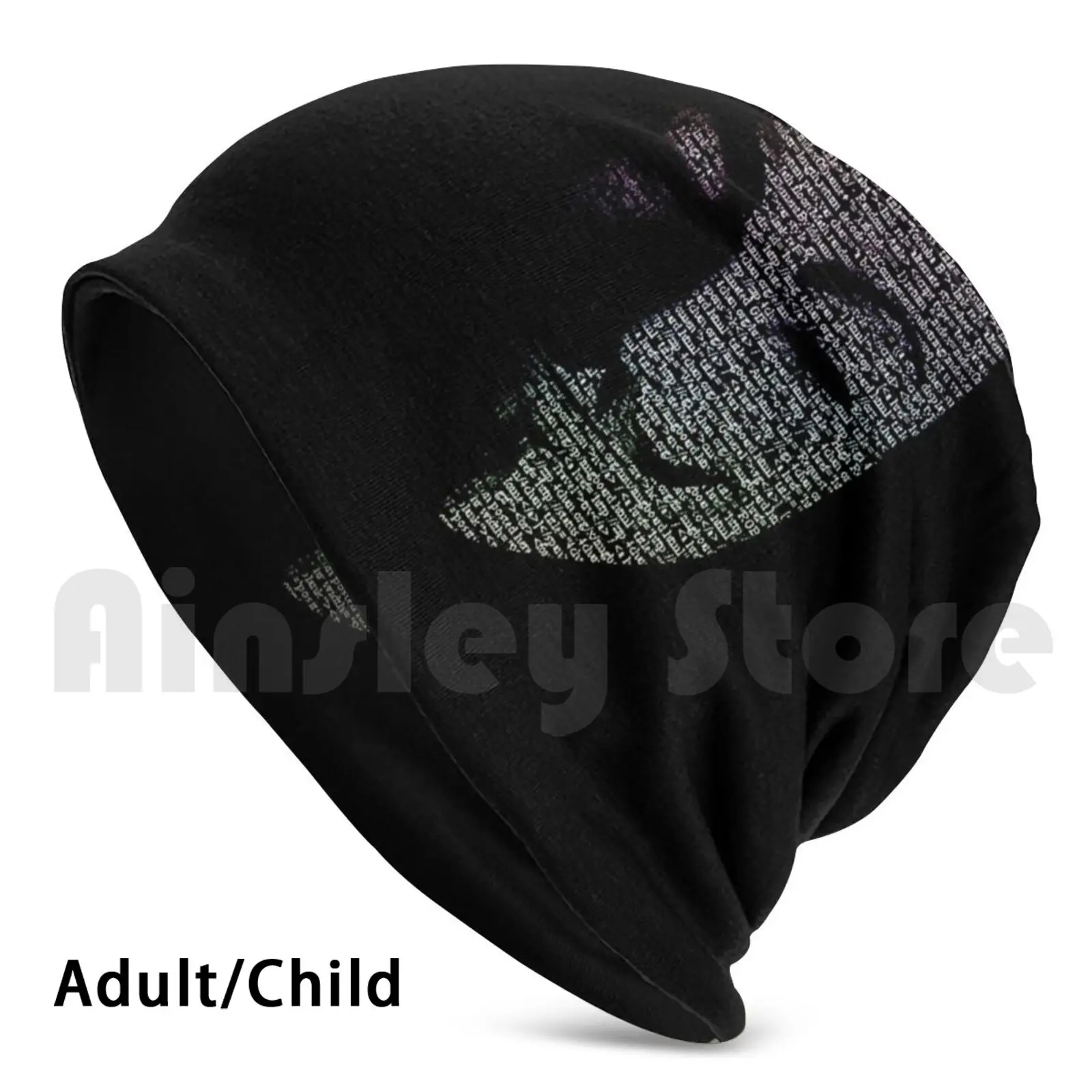 

Hacker Beanies Knit Hat Hip Hop Hacker Computer Cyber Joker