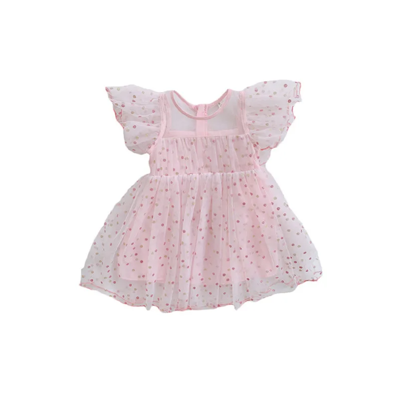 

Children Little Girls Princess Dresses Toddler Casual Knee-Length Dress Baby Girl Tutu Dress Party Dress