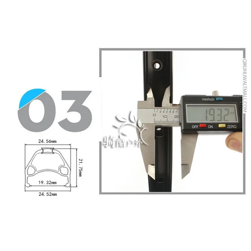 Обод для горного велосипеда дисковый тормоз 24-28-32-36 отверстий A/V | Спорт и