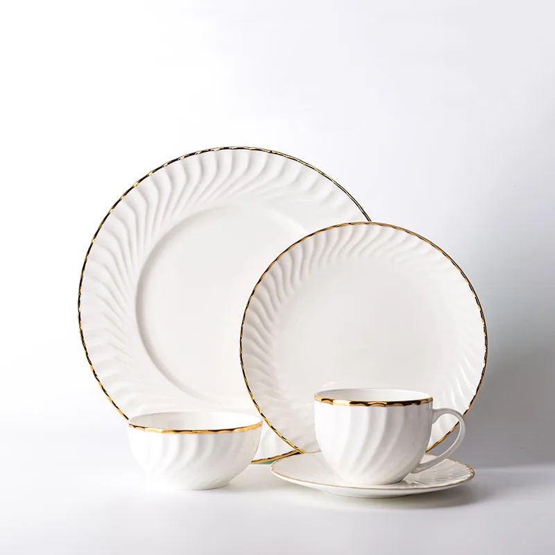 

Свадебные обеденные тарелки, бесплатная доставка, столовая посуда, посуда, обеденные тарелки, набор, украшение для дома XR50PZ