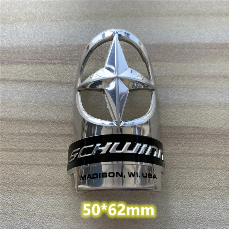 Значок на голову велосипеда 2 шт. Алюминиевые наклейки для горного складной