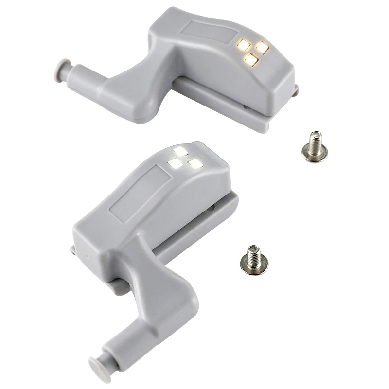 10 шт. внутренний шарнир светодиодный под шкафом свет универсальное освещение для