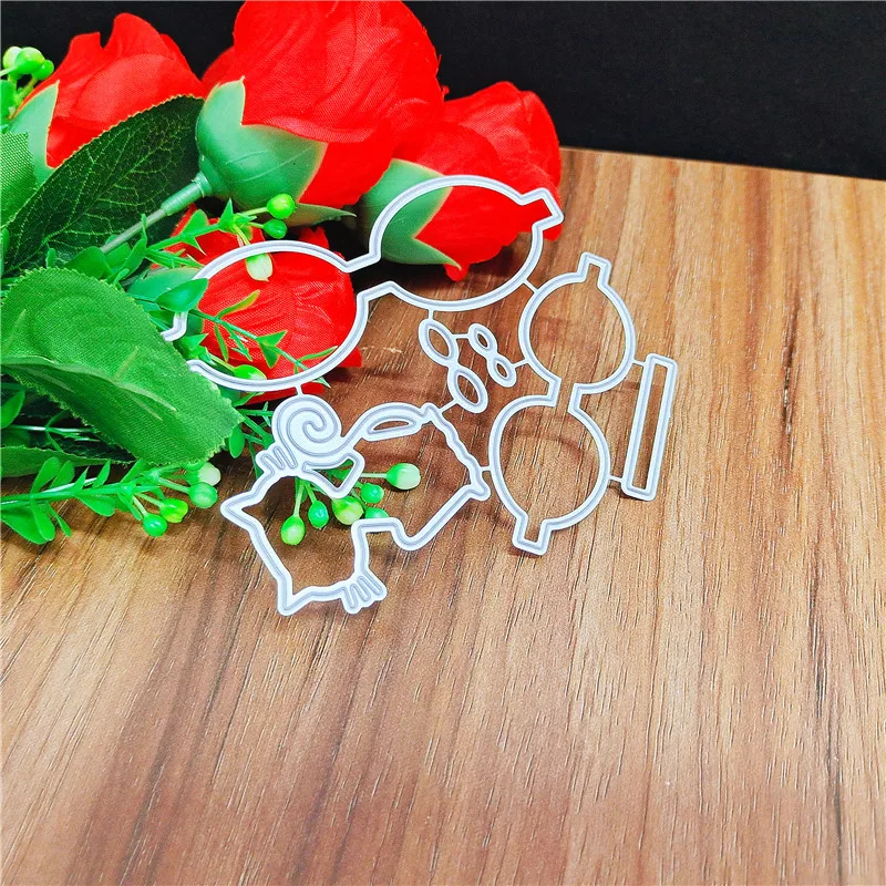 2020 новый красивый шаблон для высечки бантика кота DIY скрапбук резки металла