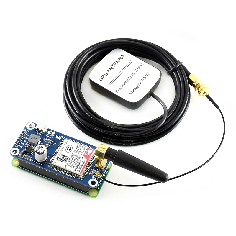 

Pi NB-IoT / EMTC / EDGE / GPRS / GNSS Expansion Board SIM7000C