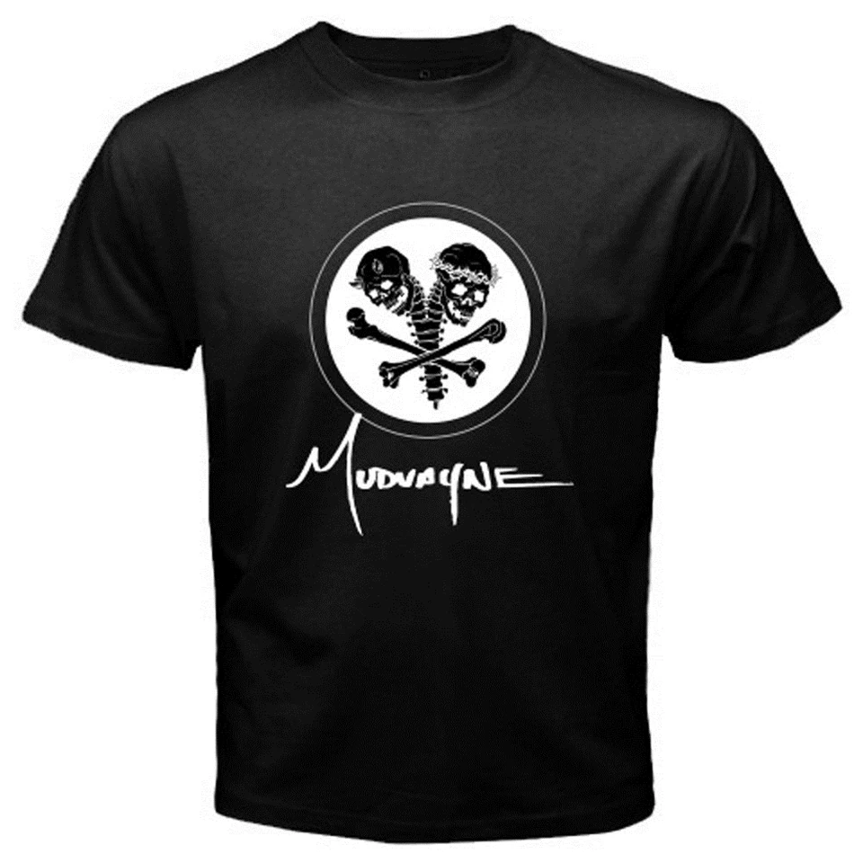 Новая мужская черная футболка с логотипом Mudvayne Metal Rock Band размер S 3Xl крутые