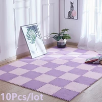 1020pcslot soft plush baby play mat toys eva foam infant developing mat rug puzzle interlock floor mats 3030 cm kids rug