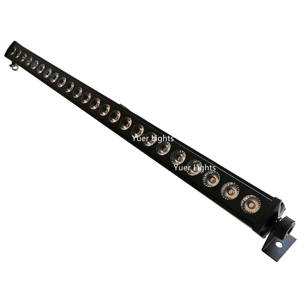 24x4 Вт RGBW 4в1 светодиодный настенный светильник-шайба луч светильник ing DMX512 Крытый прожектор вниз светильник ing для dj диско вечерние свадебные бар сценический