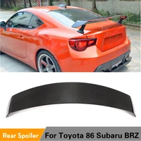 Carbon Fiber Rear Trunk Spoiler Boot Lip Wing Spoiler For Toyota 86 Subaru BRZ 2013 - 2020 Boot Spoiler Lid