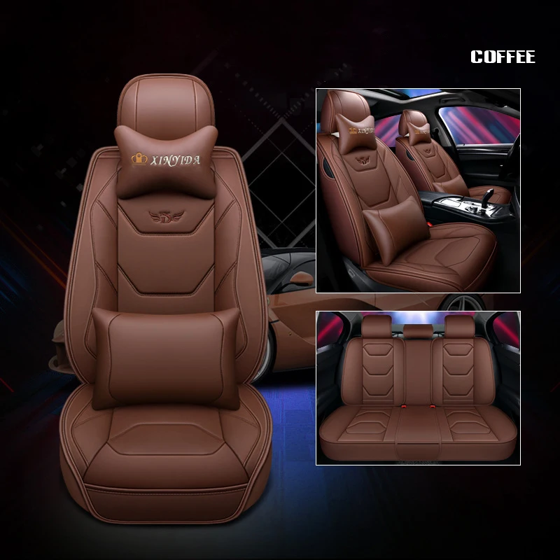

ZRCGL Universal leather Car Seat covers for Renault All Models captur megane scenic kadjar fluence laguna koleos Espace Talisma