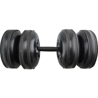 adjustable dumbbells water filled weight portable workout equipment for body building strength training arm muscle fitness