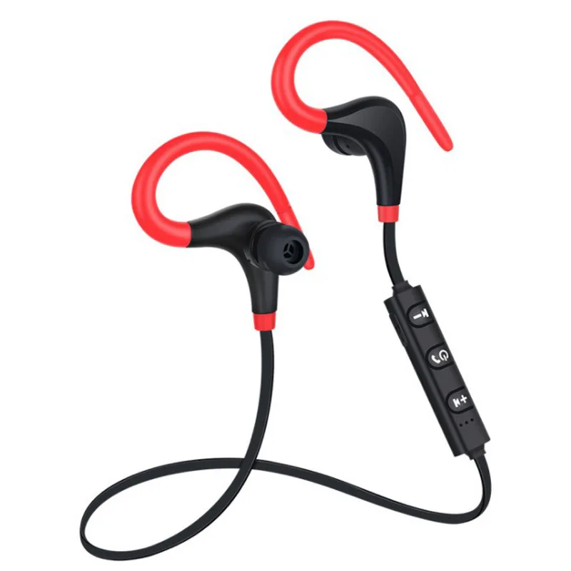Беспроводной Bluetooth 4,1 наушники спортивные наушники для бега наушники aptX стерео гарнитура с микрофоном для huawei samsung - Цвет: red1