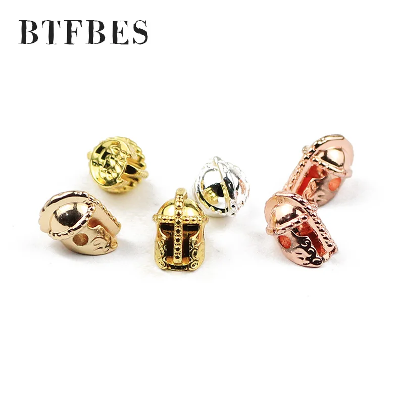 BTFBES бусины в виде римского рыцаря из гематита Спартанский воин искусственный