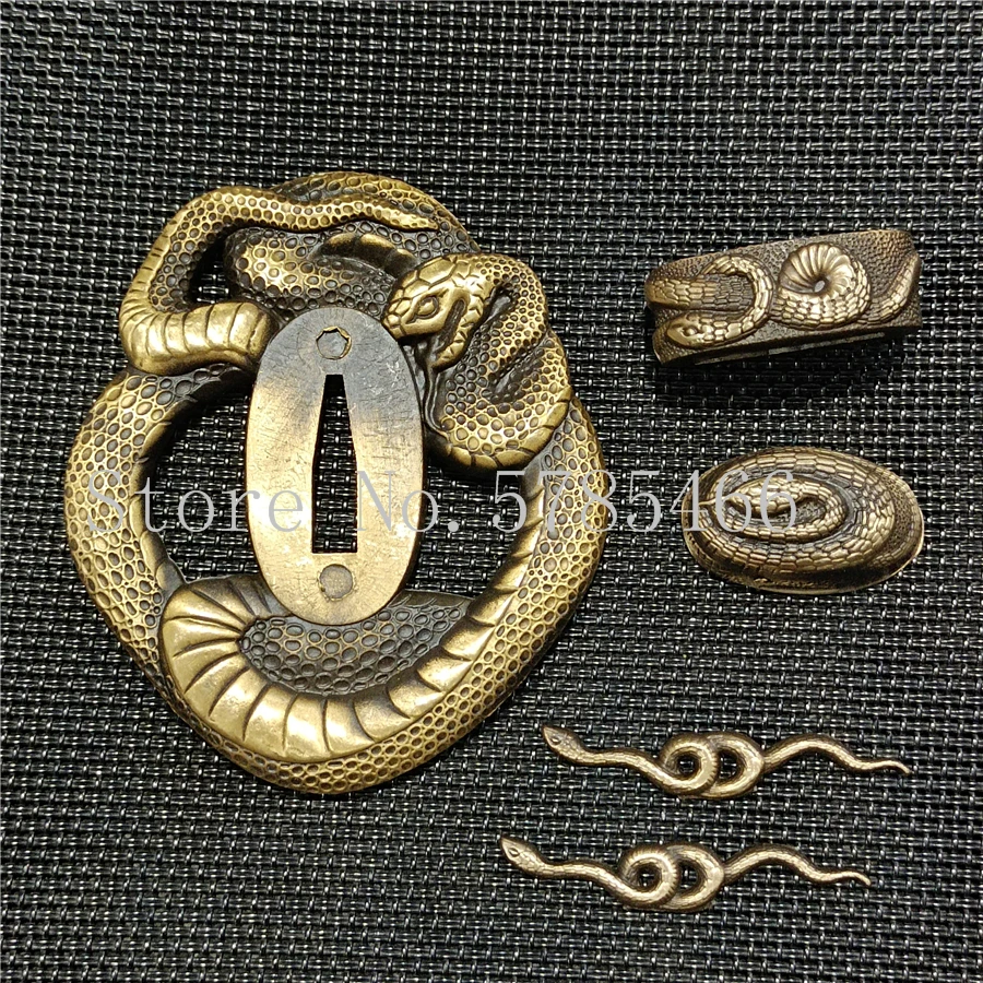 Высококачественный медный меч для японской Катаны/вакидзаси набор фурнитуры