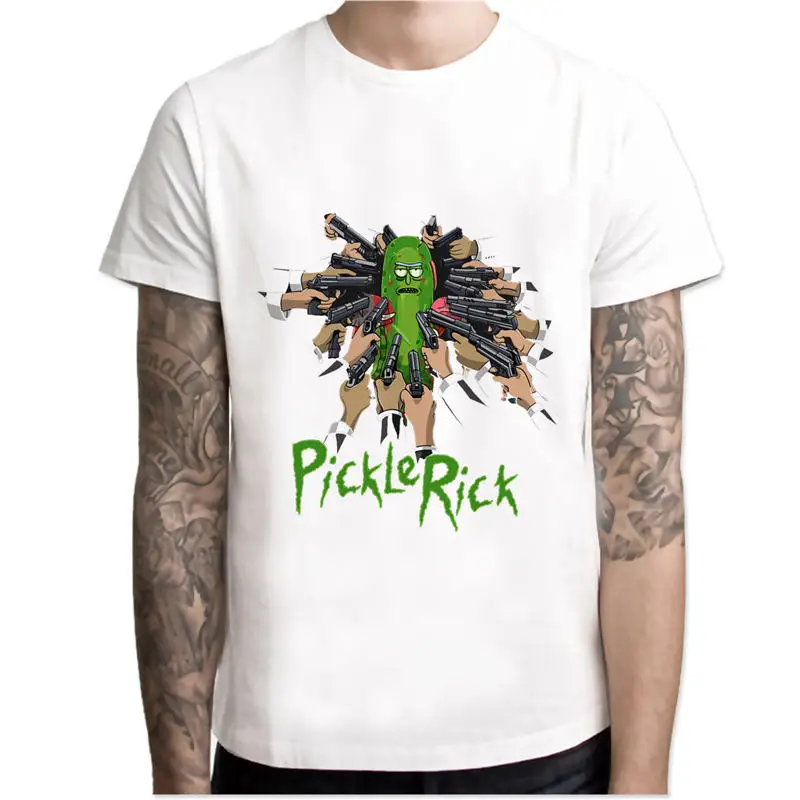 G24 Мужская футболка rick and morty, новая футболка аниме Rick y morty, забавная футболка для мужчин, классные мужские футболки топы - Цвет: G24