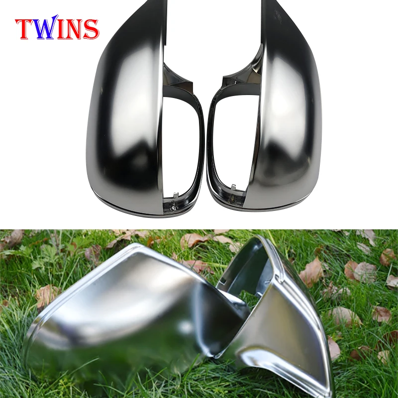 

Крышка для бокового зеркала заднего вида для Audi Q5 8R Q7 4L SQ5, Матовая серебристая, хромированная, 2009, 2010, 2011, 2012, 2014, 2015, 2016