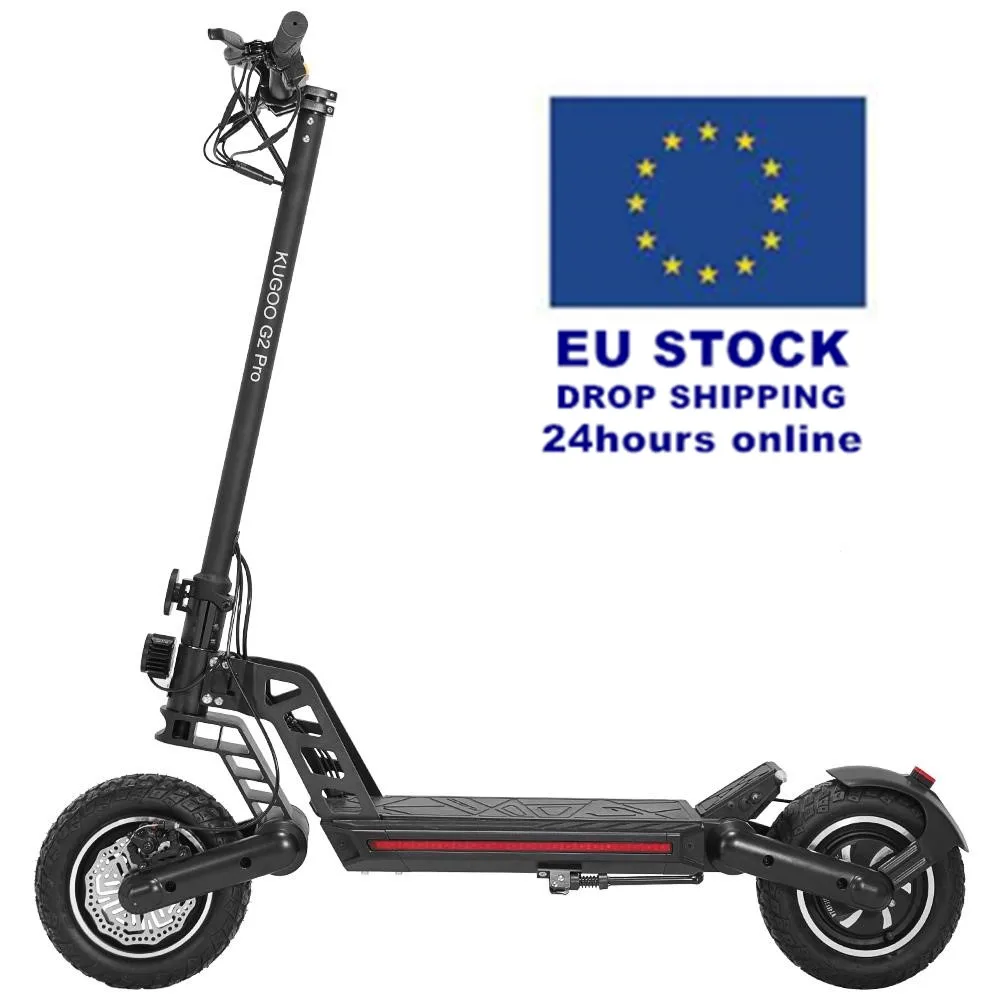 ЕС Sotck НДС не облагается налогом KUGOO G2 Pro 800W двухколесные электрические скутеры с