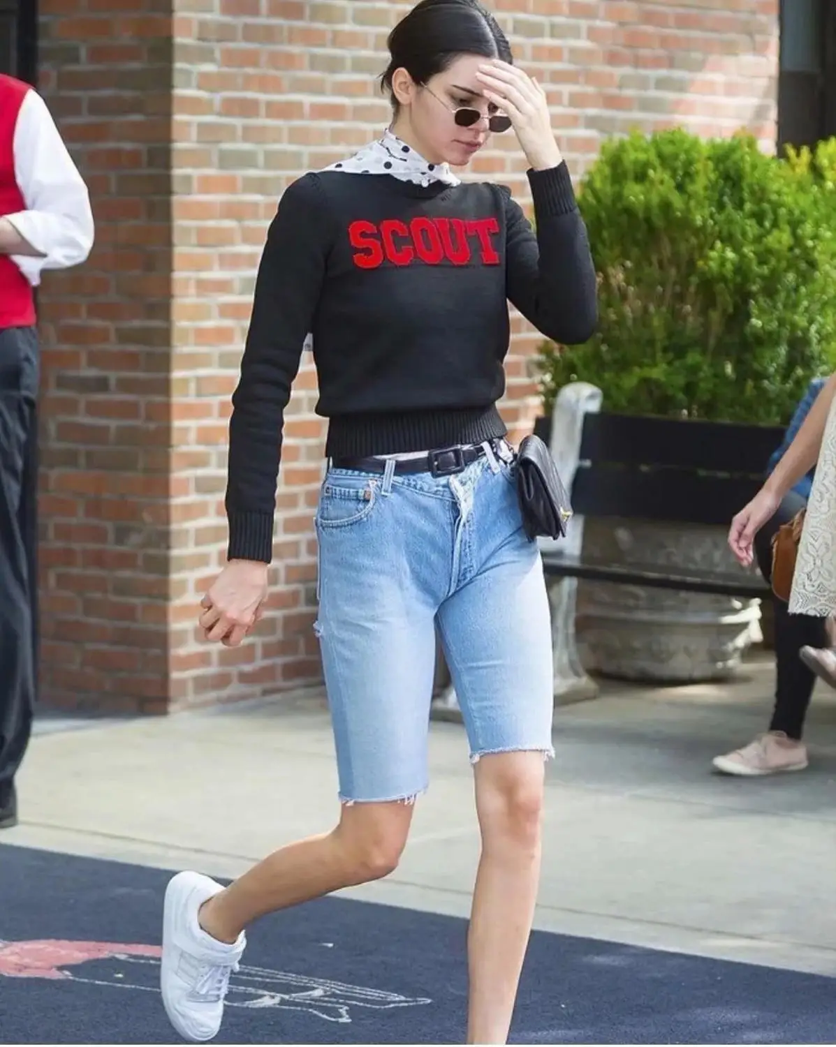 Увядшая Мода блоггер kendall jenner джинсовые шорты для женщин высокая уличная винтажная промытая заусенцы короткие feminino Плюс Размер женские короткие