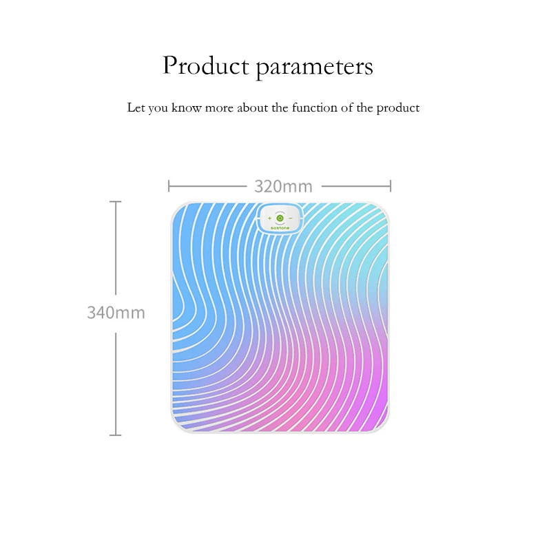 

EMS Foot Massage Pad Electric Planta Massager Sole Massage Accupuncture Leg Slimming Machine Anti Stress Home Use Devices