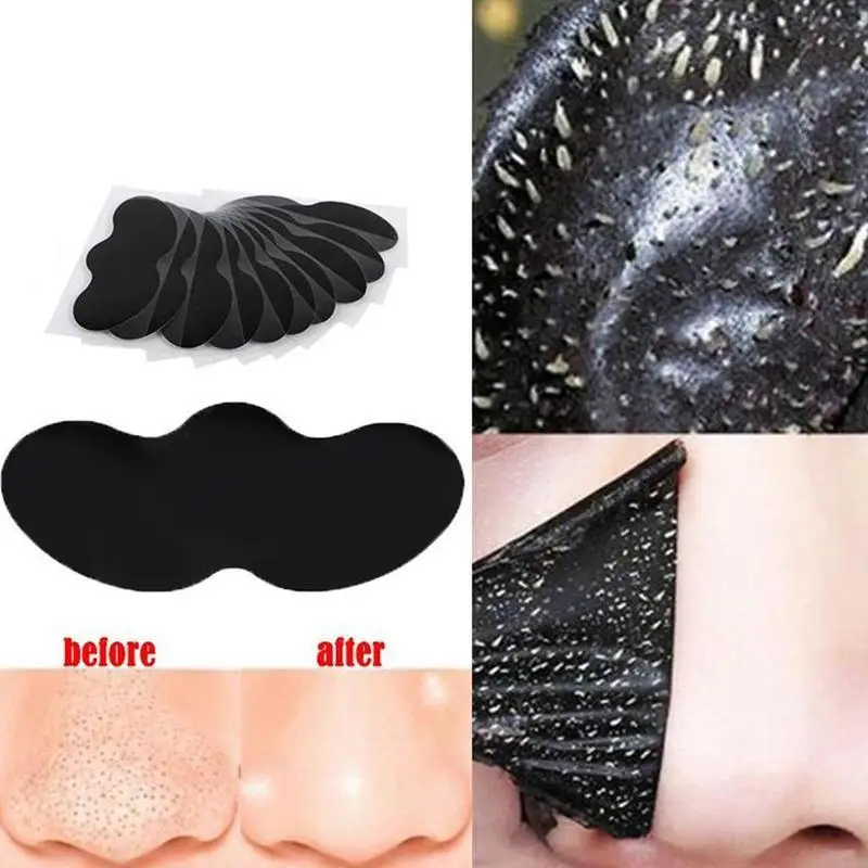 

1pc Blackhead Remover Nose Face Mask Pore Strip Tearing Mask Acne Treatment Nose Stickers Mud Mask Deep Cleansing Shrink Pore