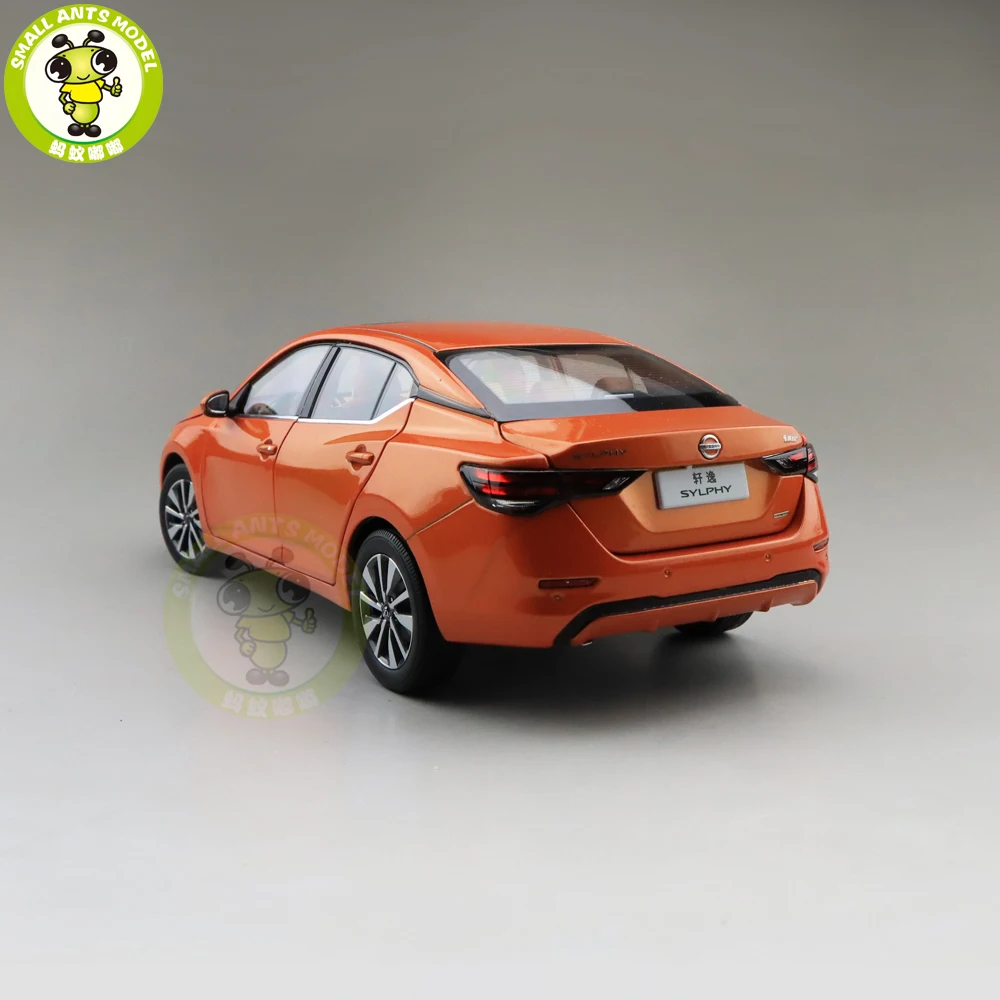 1/18 Nissan SYLPHY автомобиль из литого металла модель игрушки Дети Подарки для мальчиков и девочек оранжевый