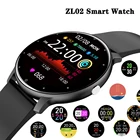 2021 ZL02 женские Смарт-часы в режиме реального времени, прогноз погоды, пульсометр, IP67 мужские и женские Смарт-часы
