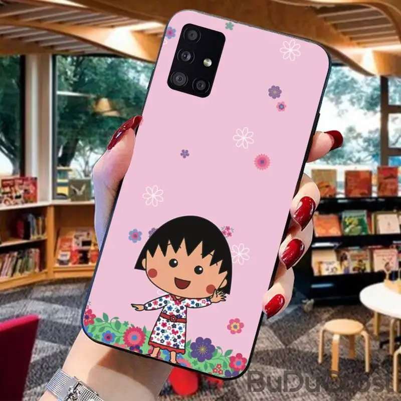 

Chibi Maruko-chan Japanese anime Phone Case for Samsung A91 01 10S 11 20 21 31 40 50 70 71 80 A2 CORE A10