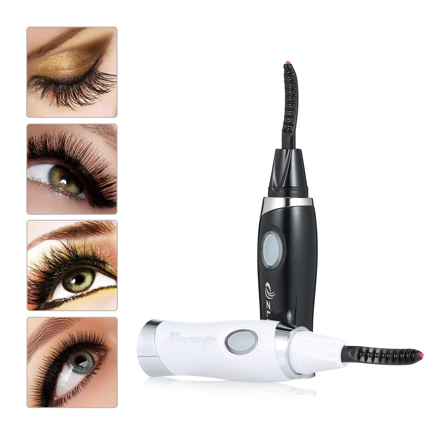 Мини USB перезаряжаемая электрическая гребень для завивки ресниц длинностойкая