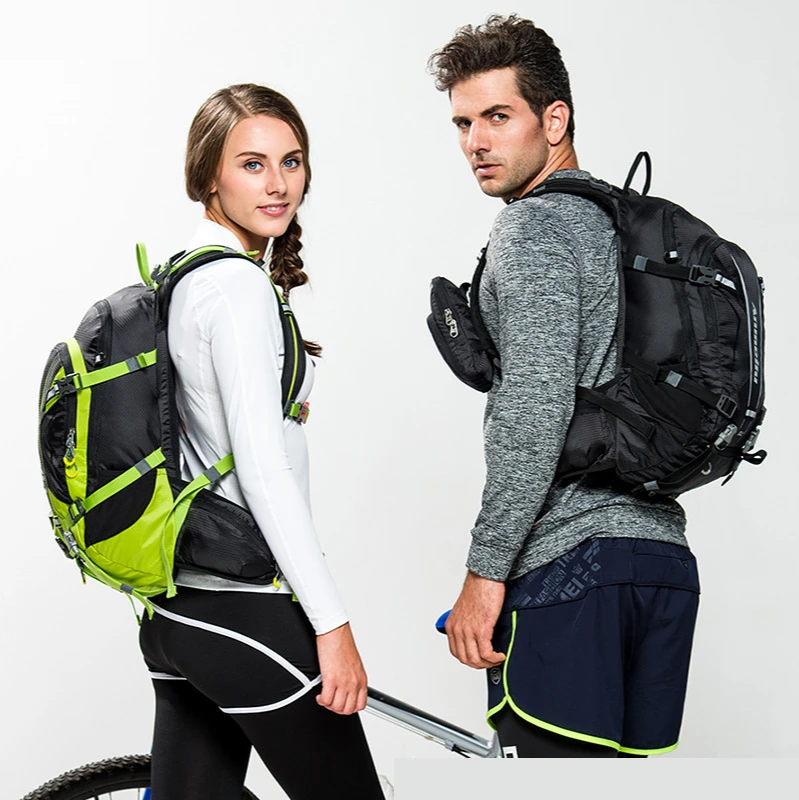 

Outdoor Hiking Backpack Unisex Water Proof Nylon Black Black Red Black Green Black blue Hydration Bag Bicycle Riding Backpack