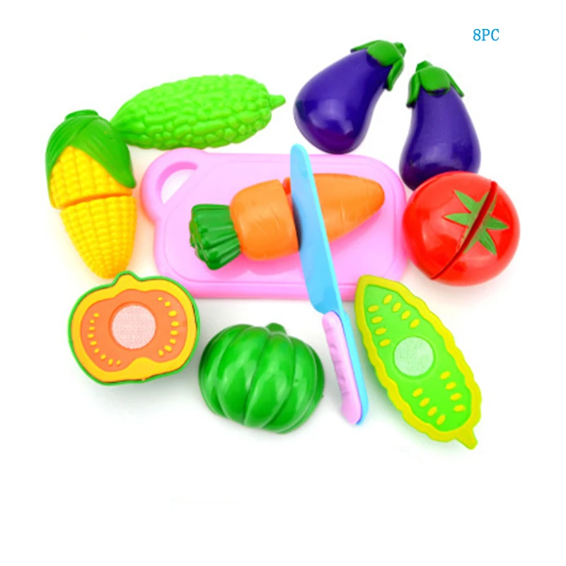 32 штуки Детская ролевая Кухня для фруктов и овощей Еда игрушка резка подарочный