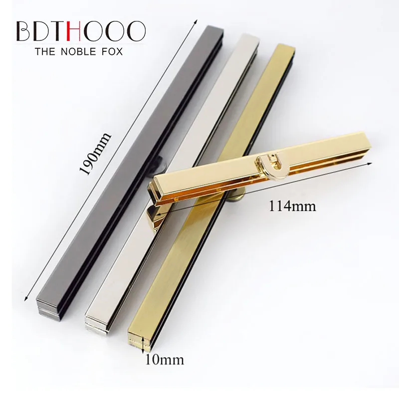 Wholesale 19cm/11.5cm Women Clutch Wallet Frame for Bags Accessories DIY Metal Purse Frame For Wallet