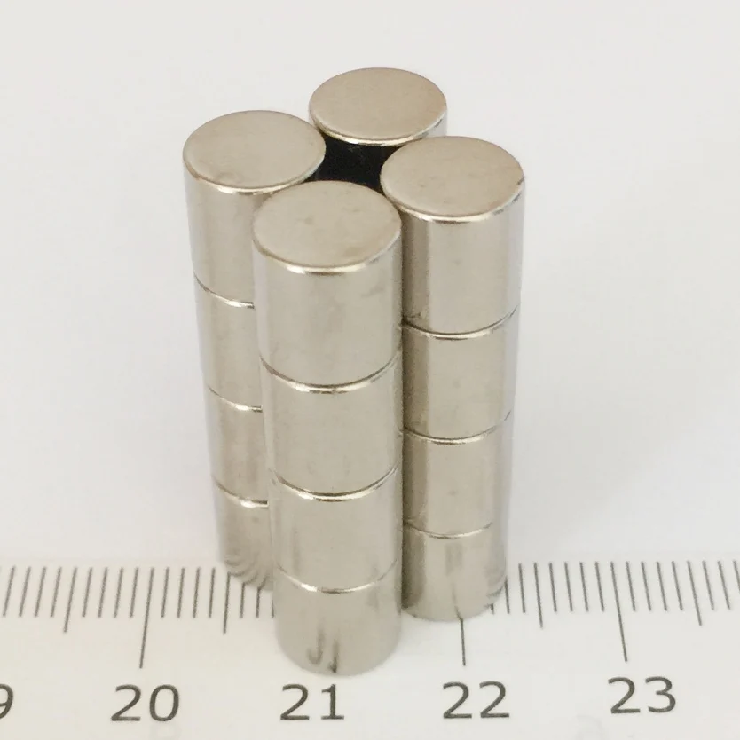 20 шт./упак. dia8x8mm супер сильные магниты редкоземельных металлов Неодимовый магнит