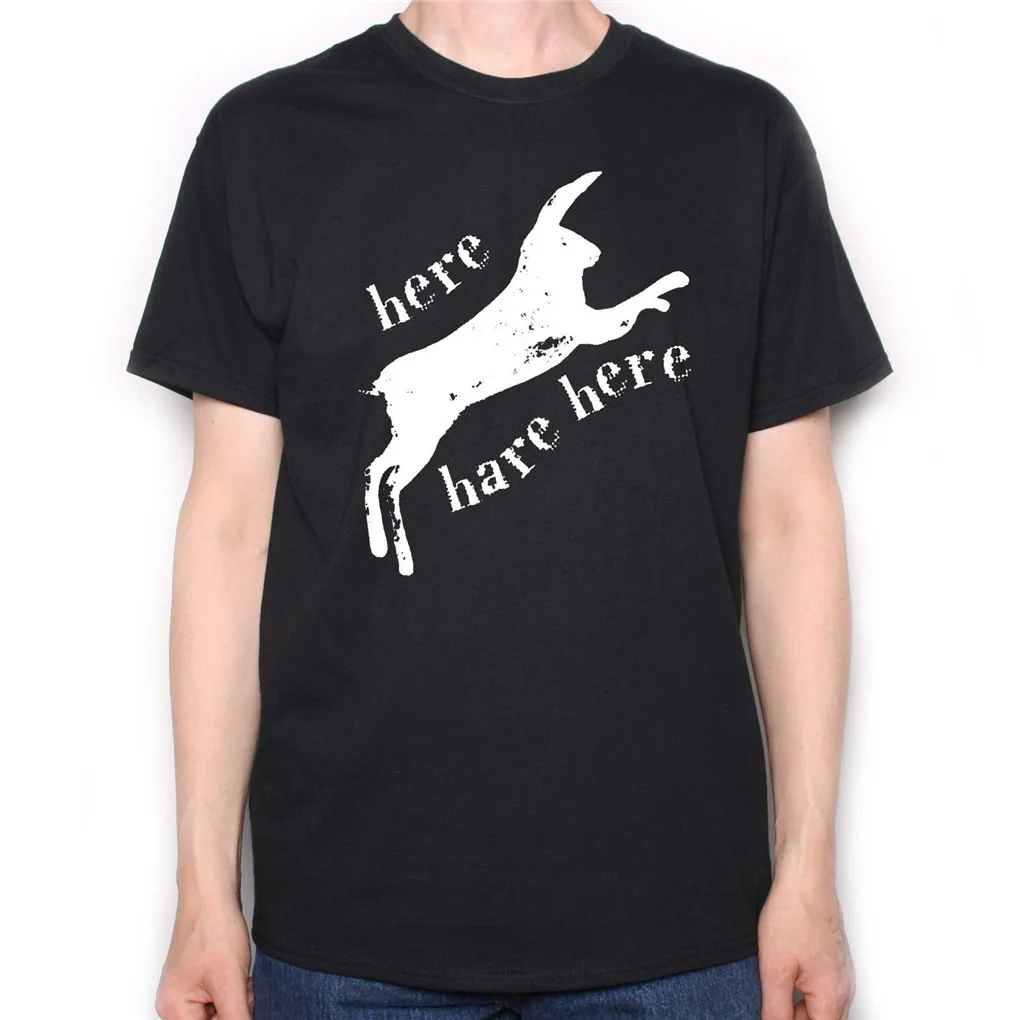 Здесь заяц здесь Футболка культ фильм комедия для браконьеров страшные Cts