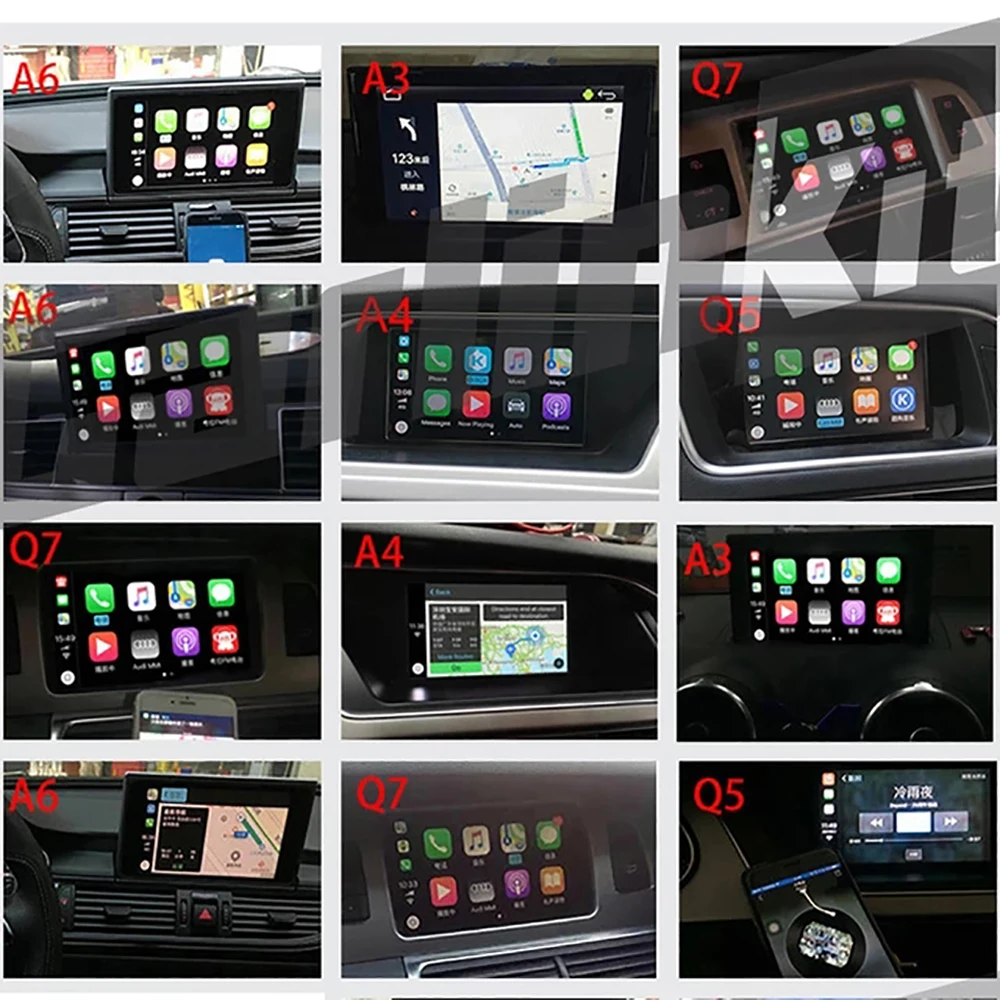 Carlinkit декодер 2 0 CarPlay беспроводной Android авто для всех моделей AUDI A1 A3 A4 A5 A6 A7 A8 Q2 Q3 Q4 Q5