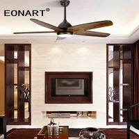 60 inch european style led dc ceiling fan with remote control fashion 110 220 volt fan decorative solid wood ceiling fans light