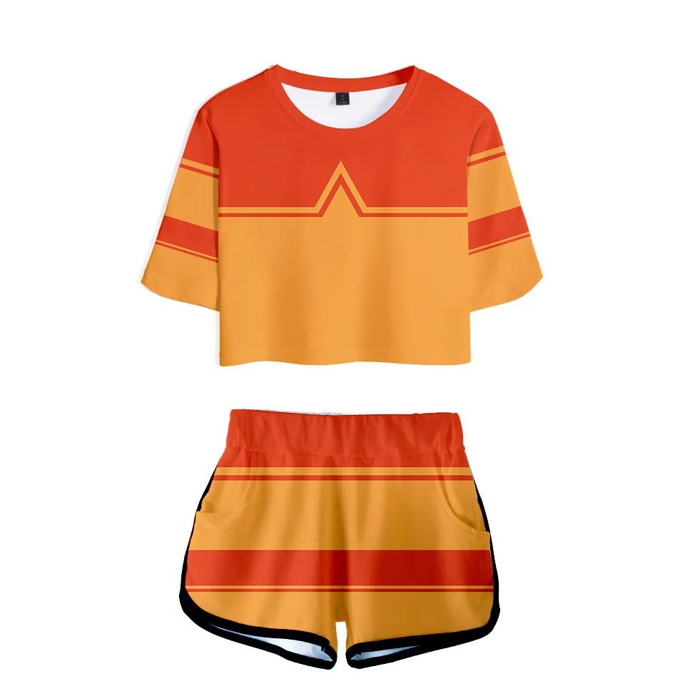 Аниме Аватар: Последний Костюм для косплея Airbender Aang Katara Sokka Azula TophBeifong Iroh Женский