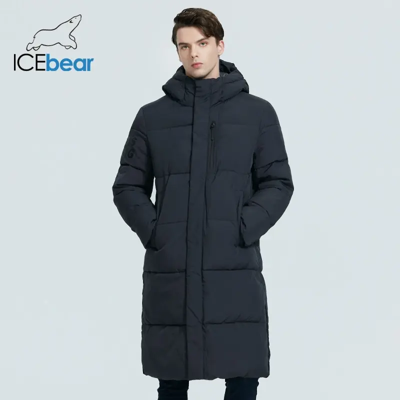 ICEbear Новинка 2020 Мужская одежда модная зимняя мужская куртка брендовая