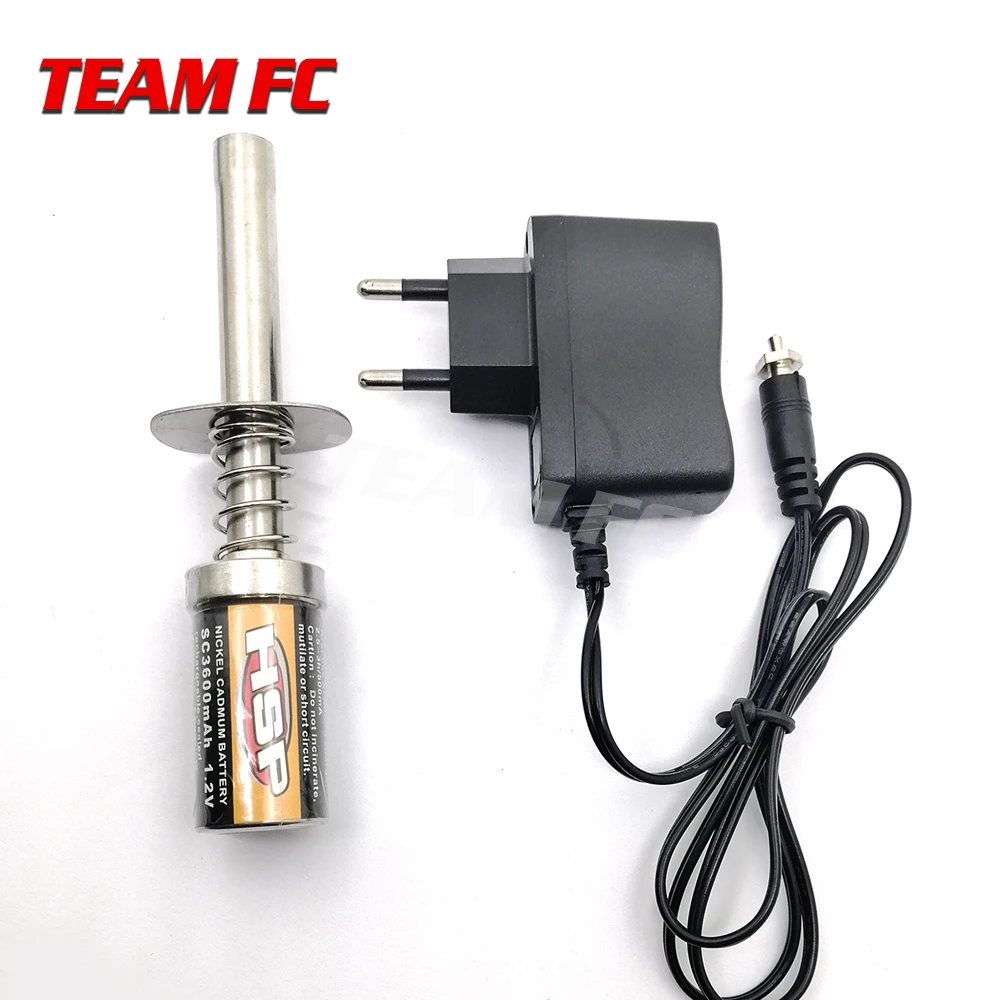 HSP Gas RC Nitro двигатель двигателя свечение 1 2 в 1/8 мА 1/10 перезаряжаемая свеча