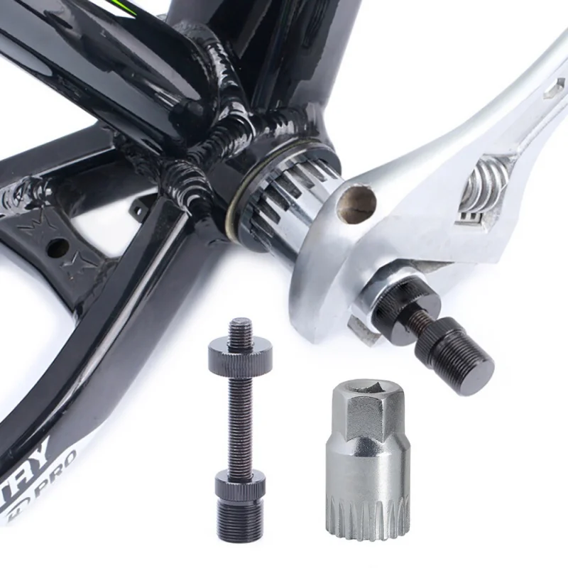 Инструмент для удаления нижнего кронштейна велосипеда с квадратным отверстием и