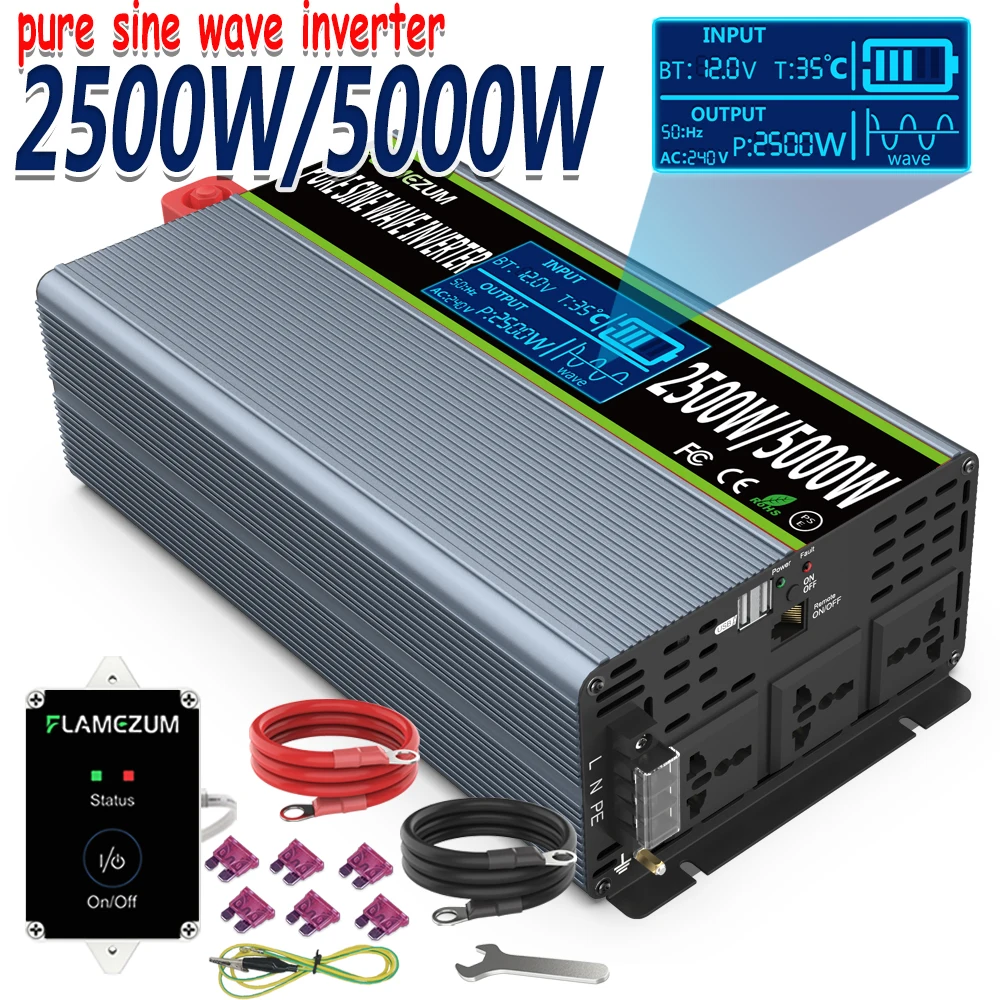 Преобразователь немодулированного синусоидального сигнала 5000 Вт 2500