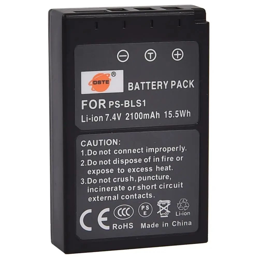 Зарядное устройство DSTE с двумя слотами 2 шт. планшетов аккумулятор для Olympus E400 E410 |