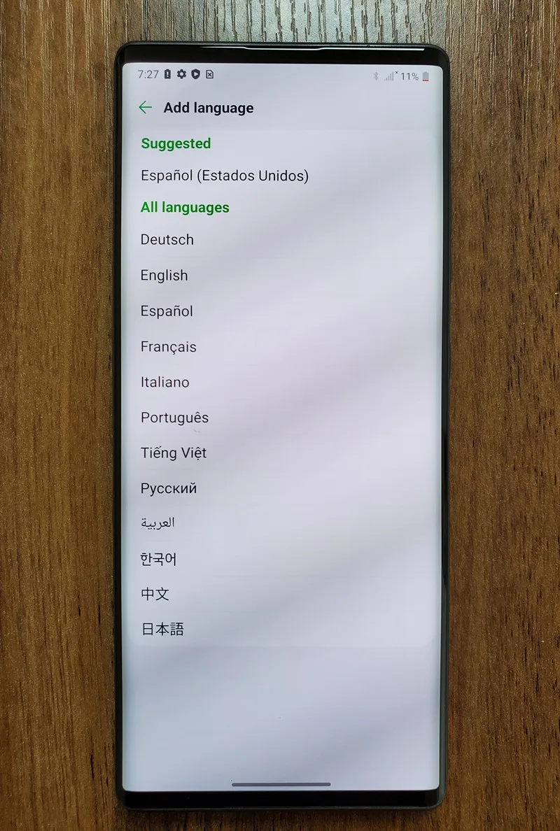 Оригинальный игровой телефон LG WING 5G F100N F100VM 【 97% Новый 】 поворот на 6 8 дюйма