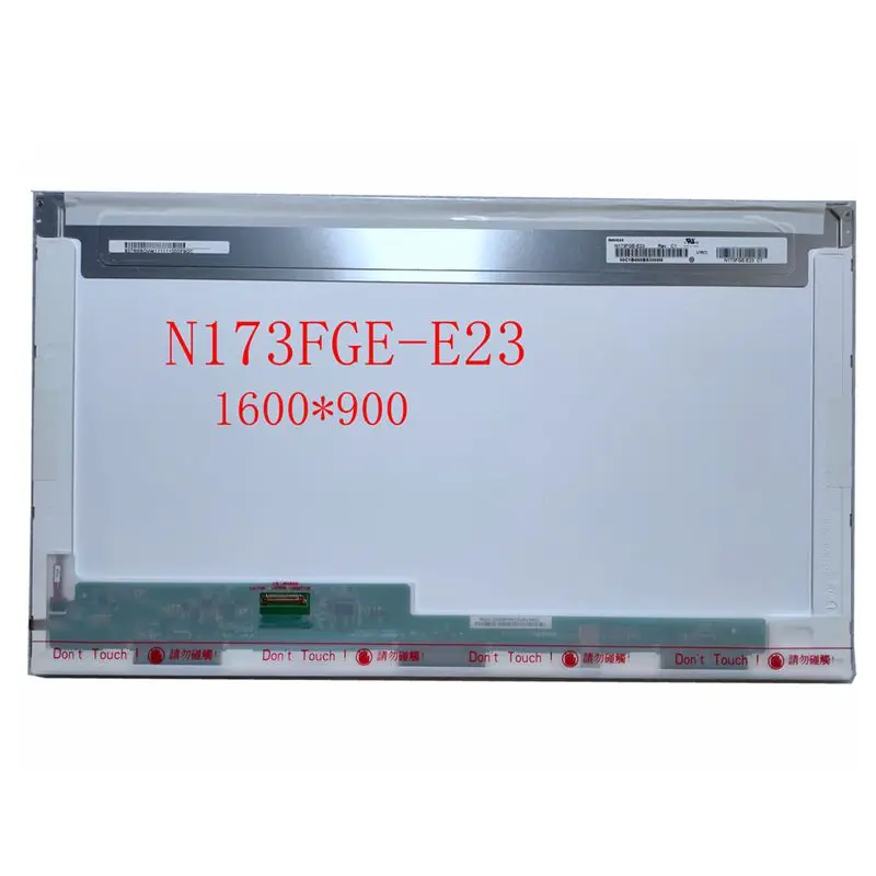 

N173FGE-E23 B173RTN01.1 LP173WD1-TPE1 LED Display LCD Screen Matrix for Laptop 17.3" HD+ 1600*900 30PIN